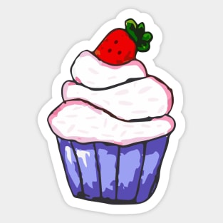 Cupcake Sticker